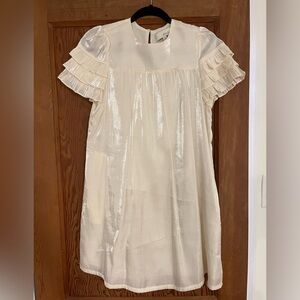 CUTE boutique dress with sheen never worn! NWOT